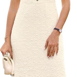 Womens 2025 Spring Summer Short Sleeve Elegant Lace Button Down Semi-Formal Work